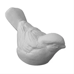 Aplique de Resina - Pássaro 3D M - 0822 - 4x7,5cm