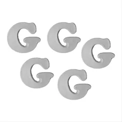 Resina Letra G - 5 Peças
