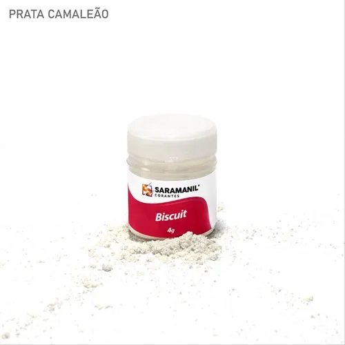 Corante de Biscuit - 75.059 - Prata Camaleão 4g - Saramanil