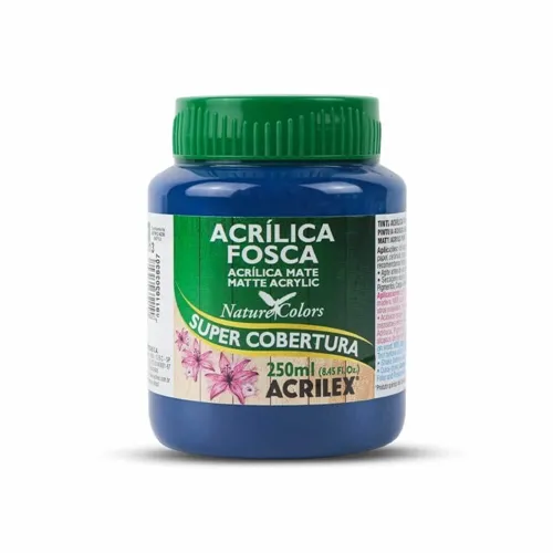 Tinta Acrílica - 250ml - Azul Turqueza - 501 - Acrilex