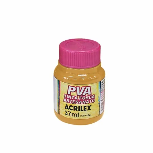 Tinta Plástica PVA - 37ml - Amêndoa - 831 - Acrilex
