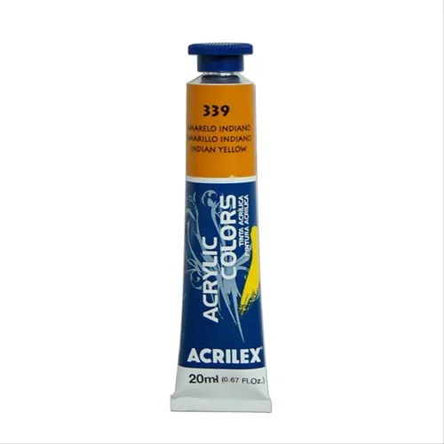 Acrylic Colors - 20ml - Amarelo Indiano - 339 - Acrilex