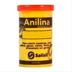 Anilina Álcool 8g - Laranja - Salisil