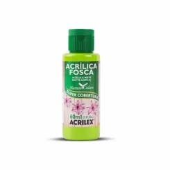 Tinta Acrilica Fosca - 60ml - 802 - Verde Maca - Acrilex