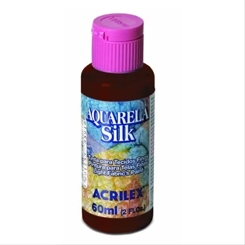 Tinta Aquarela Silk - 60ml - Terra Queimada - 514 - Acrilex