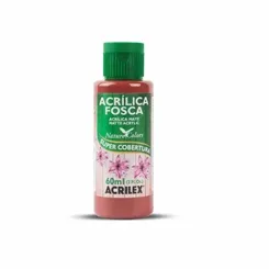Tinta Acrílica Fosca - 60ml - Marrom - 531 - Acrilex