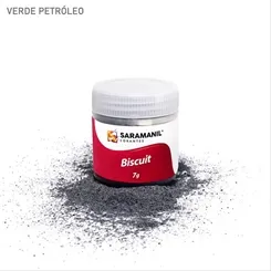 Corante de Biscuit - 75.090 - Verde Petróleo 7g - Saramanil