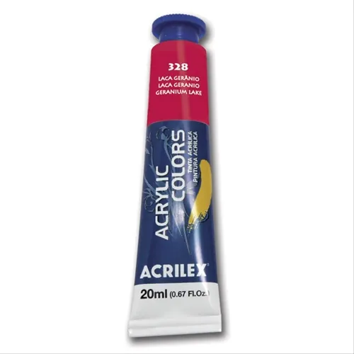 Acrylic Colors - 20ml - Laca Gerâneo - 328 - Acrilex