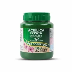 Tinta Acrílica - 250ml - Verde Musgo - 513 - Acrilex