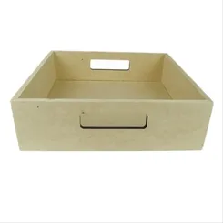 Bandeja MDF Quadrada P 22x22