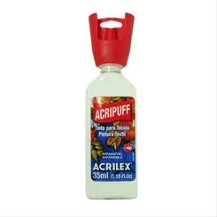 Tinta Acripuff - 35ml - Branco - 519 - Acrilex