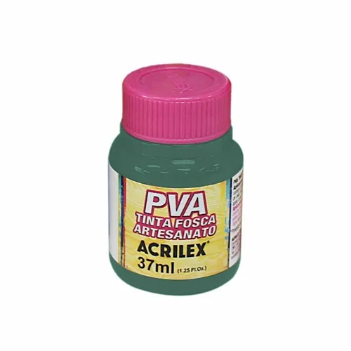 Tinta Plástica PVA - 37ml - Verde Coutry - 822 - Acrilex
