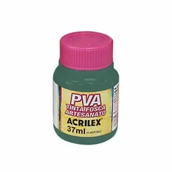 Tinta Plástica PVA - 37ml - Verde Coutry - 822 - Acrilex