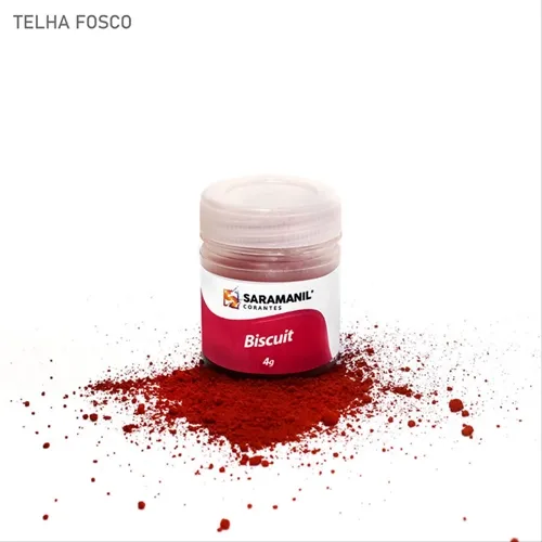 Corante de Biscuit - 75.602 - Telha 4g - Saramanil