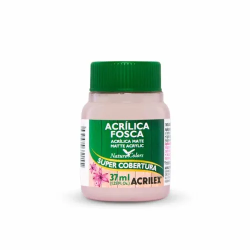 Tinta Acrílica Fosca - 37ml - Rosa Bebê - 813 - Acrilex