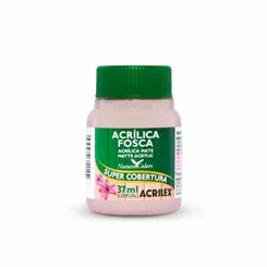 Tinta Acrílica Fosca - 37ml - Rosa Bebê - 813 - Acrilex