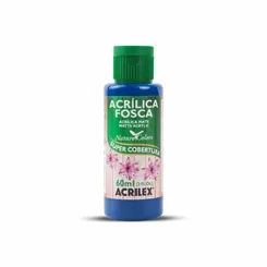 Tinta Acrílica Fosca - 60ml - Azul Turquesa - 501 - Acrilex