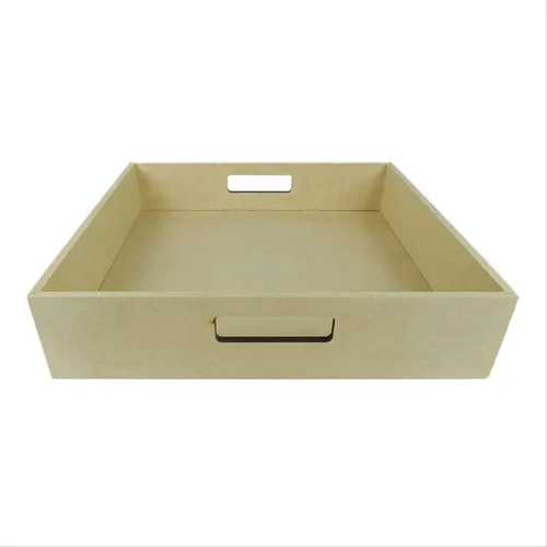 Bandeja MDF Quadrada G 30x30