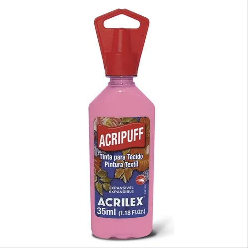 Tinta Acripuff - 35ml - Rosa - 537 - Acrilex