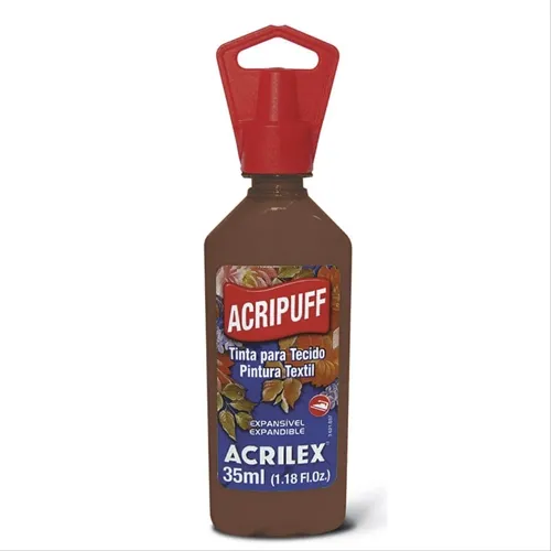 Tinta Acripuff - 35ml - Marrom - 531 - Acrilex