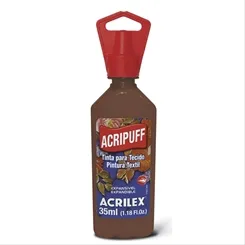 Tinta Acripuff - 35ml - Marrom - 531 - Acrilex