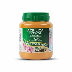 Tinta Acrílica - 250ml - Amarelo Ocre - 564 - Acrilex