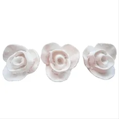 Aplique de Resina - Rosa Micro - 0069 -  2x2cm