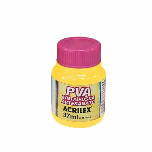 Tinta Plástica PVA - 37ml - Melon - 895 - Acrilex
