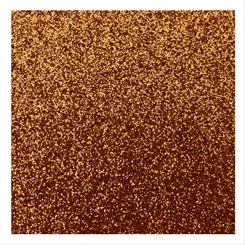 Folha de EVA Glitter - 40x60cm - Marrom - Make+