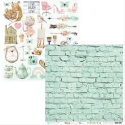 Papel Scrapbook - Waitting For - WAI01 - Carina Sartor