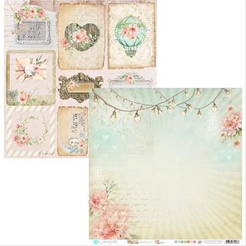 Papel Scrapbook - Waitting For - WAI07 - Carina Sartor