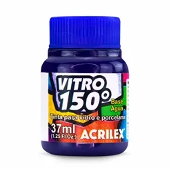 Tinta Vitro 150 - 37ml - Azul - 559 - Acrilex