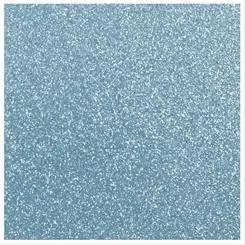 Folha de EVA Glitter -  40x60cm - Gelo - Make+