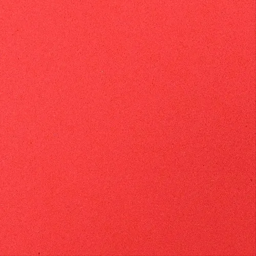 Folha de EVA - Foamiran p/ flores - 30x35cm - Vermelho - Make+