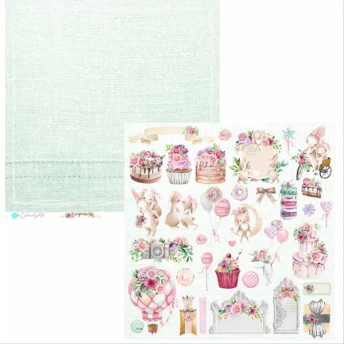 FOLHA PARA SCRAPBOOK - SURPRISE - SUR01- CARINA SA