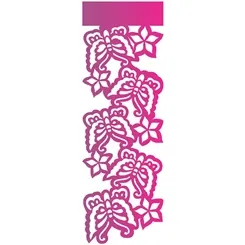 Stencil - 10x30cm - Negativos Borboletas II - OPA721 - Opa Criando Arte