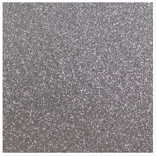 Folha de EVA Glitter - 40x60cm - Prata - Make+