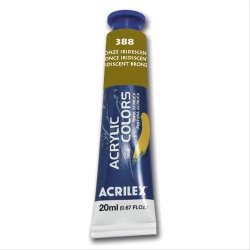 Acrylic Colors - 20ml - Bronze Iridescente - 388 - Acrilex