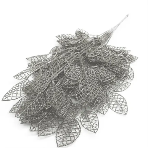 FOLHA DE FICUS GLITTER - MACO C/ 10 - 0018-16-8 -