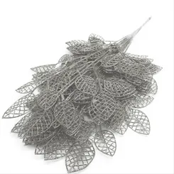 FOLHA DE FICUS GLITTER - MACO C/ 10 - 0018-16-8 -