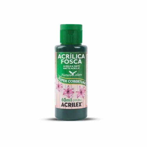 Tinta Acrilica Fosca - 60ml - Verde Esmeralda - 571 - Acrilex