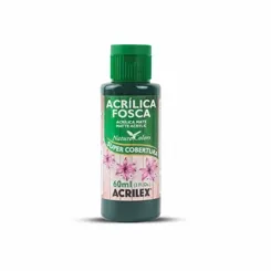 Tinta Acrilica Fosca - 60ml - Verde Esmeralda - 571 - Acrilex