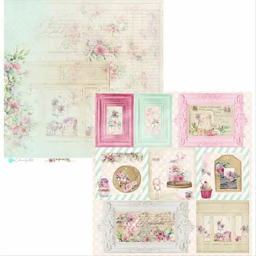 FOLHA PARA SCRAPBOOK - SURPRISE - SUR07- CARINA SA