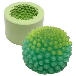 Forma Silicone Sabonete - Cacto Bolinha - 112