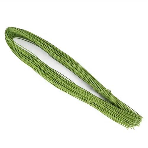Arame 50cm - Nº 23 - Verde Musgo - Maço com 100 Unidades