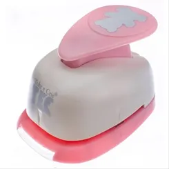 Furador Jumbo Alavanca - FJA064 - Urso (Papel) - Toke e Crie