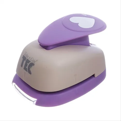 Furador Gigante - Coração - FGA003 - 6828 - Toke e Crie