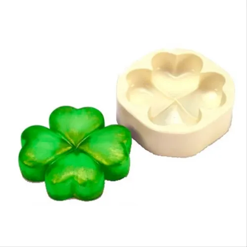 Forma Silicone Sabonete - Trevo - 3673