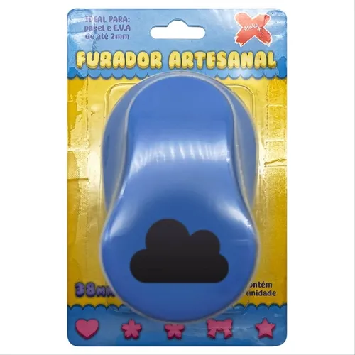 Furador De EVA - 38mm - Nuvem - Make+