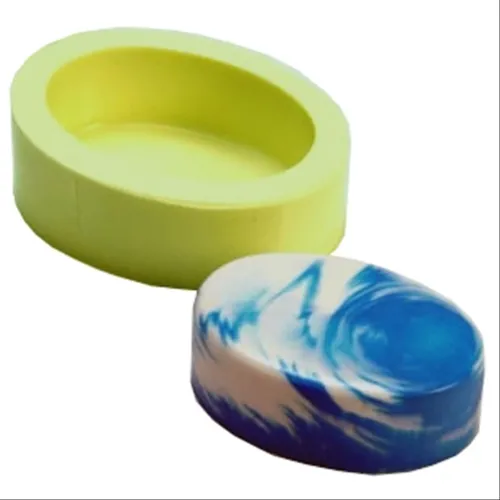 Forma Silicone Sabonete - Oval - 1 Cavidade - 3846